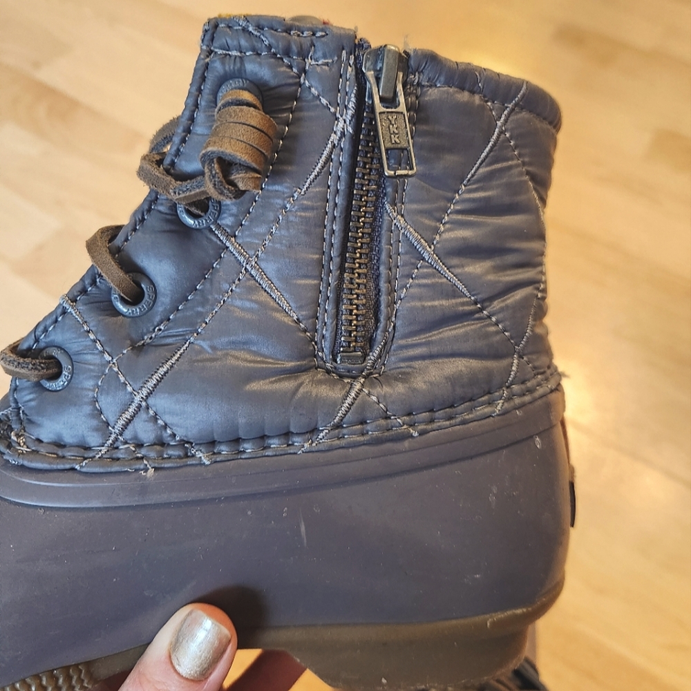 Sperry Quilted Duck Boot - Gray - image 3